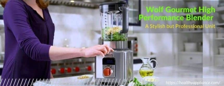 wolf gourmet high performance blender
