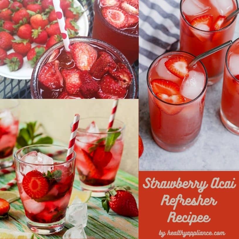 strawberry acai refresher recipe