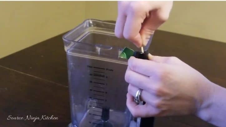 Opening the Pitcher Handle