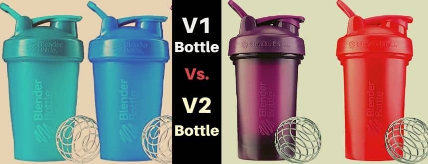 V1 vs V2 Blender Bottle