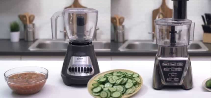 how to use oster blender food processor