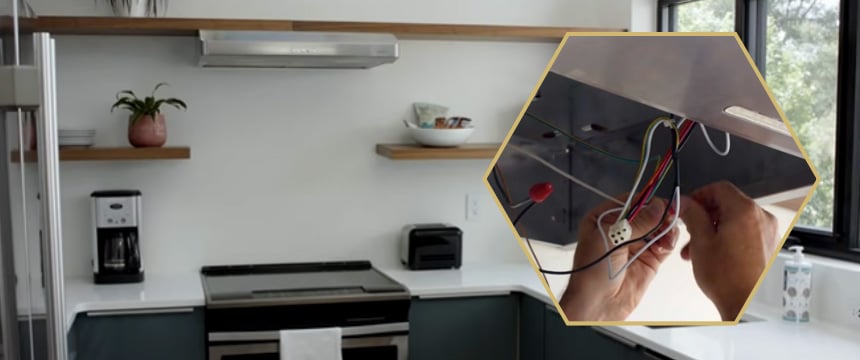How to wire a rangehood to a plug