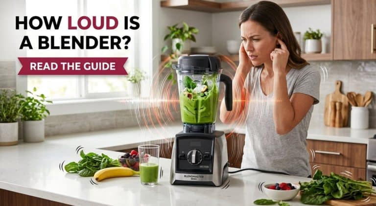 how loud is a blender