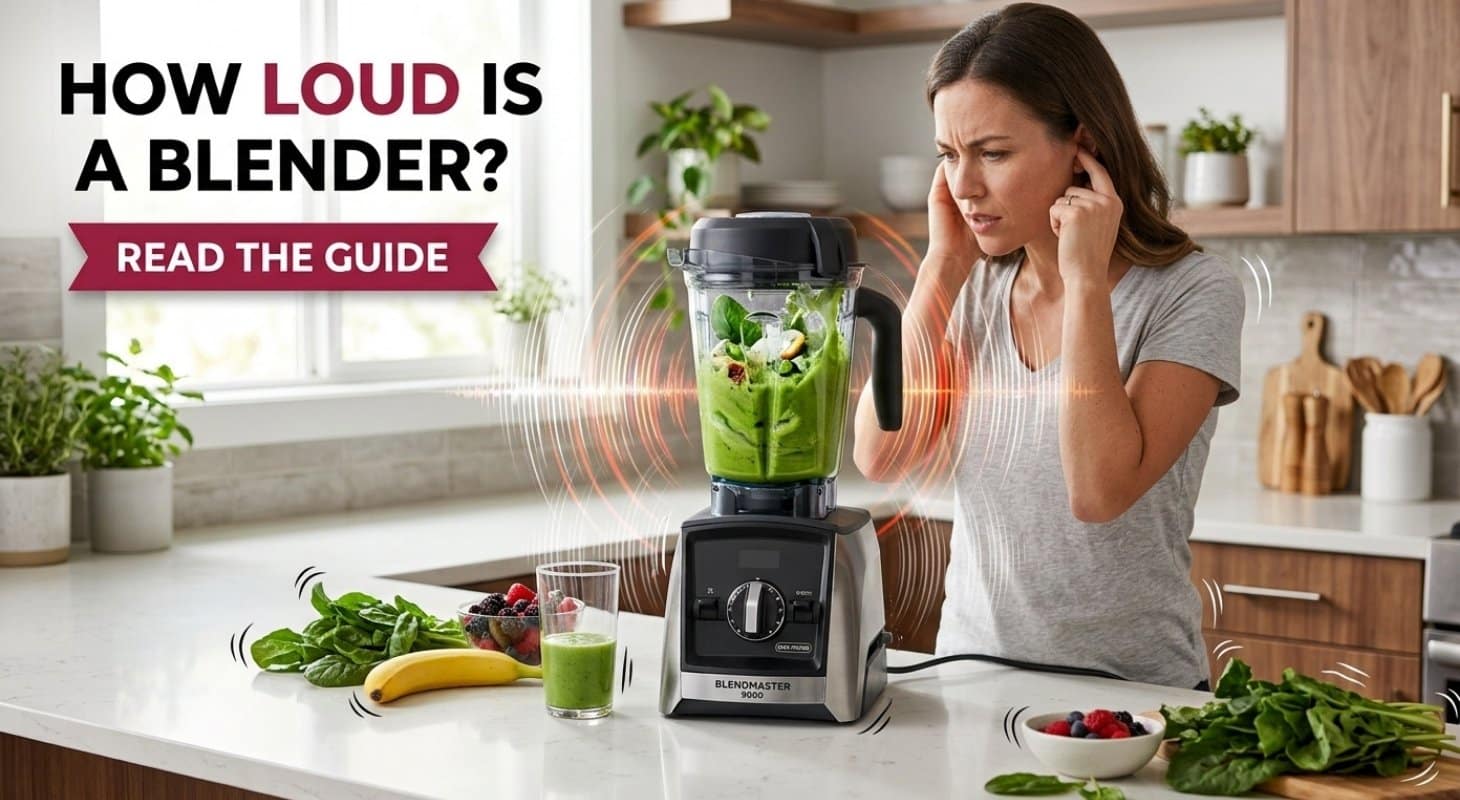how loud is a blender